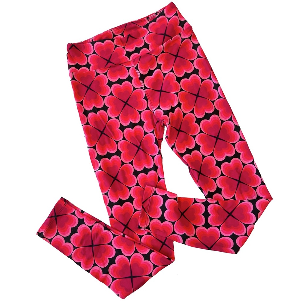 Vintage One Size LuLaRoe Valentine’s leggings